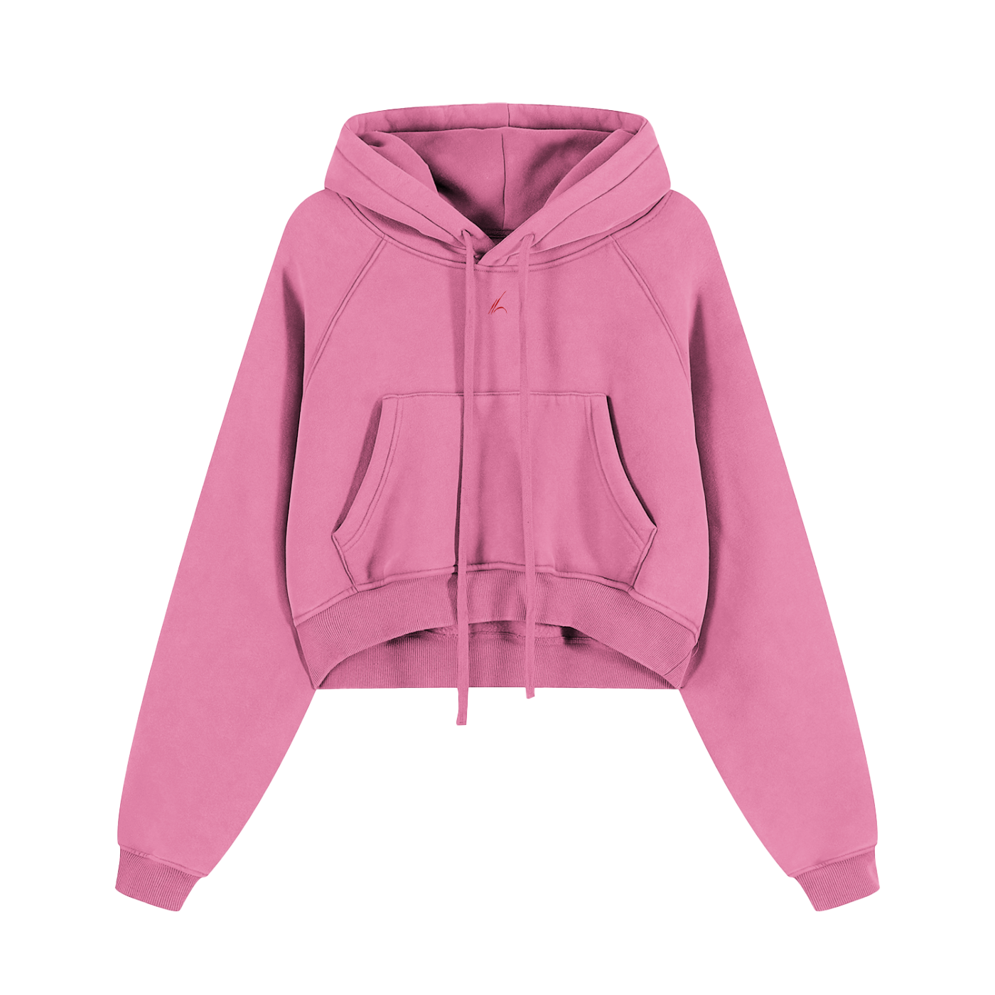 “LB GLOBAL” Cropped Hoodie