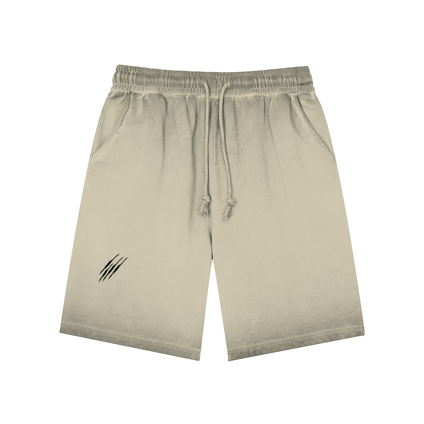 "Scratched" Reverse Dyed Shorts