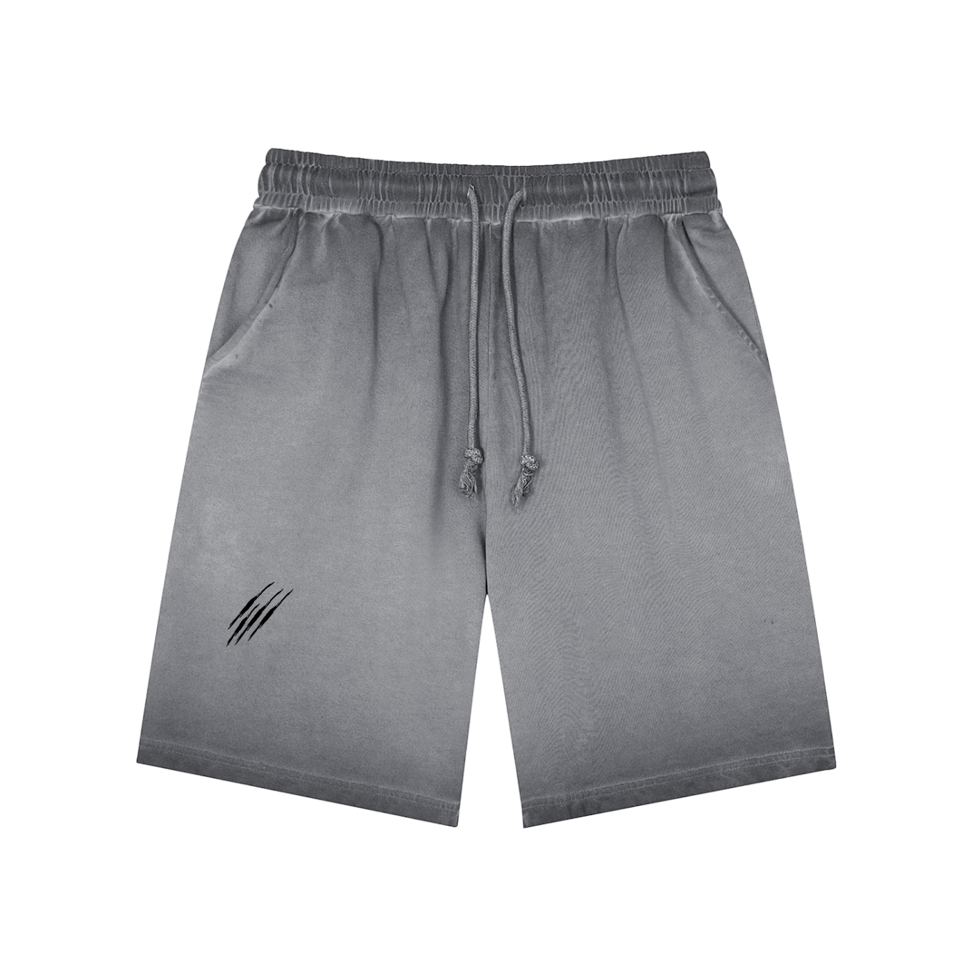 "Scratched" Reverse Dyed Shorts