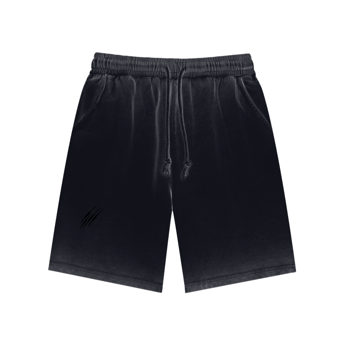 "Scratched" Reverse Dyed Shorts