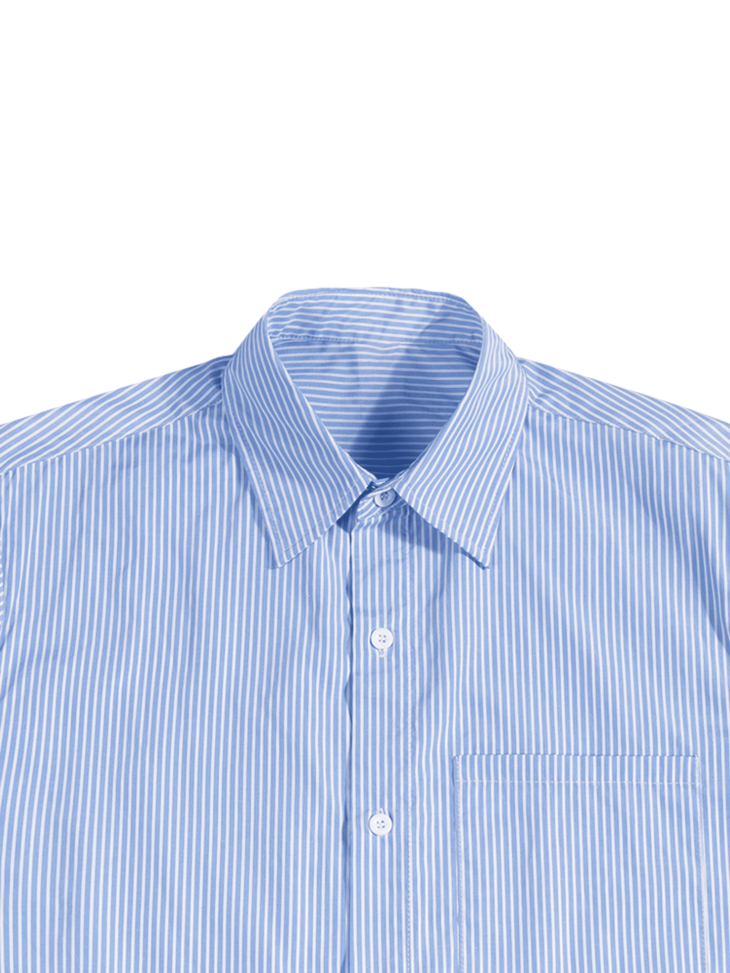 Tops,unisex,button up,collared,short sleeve,striped