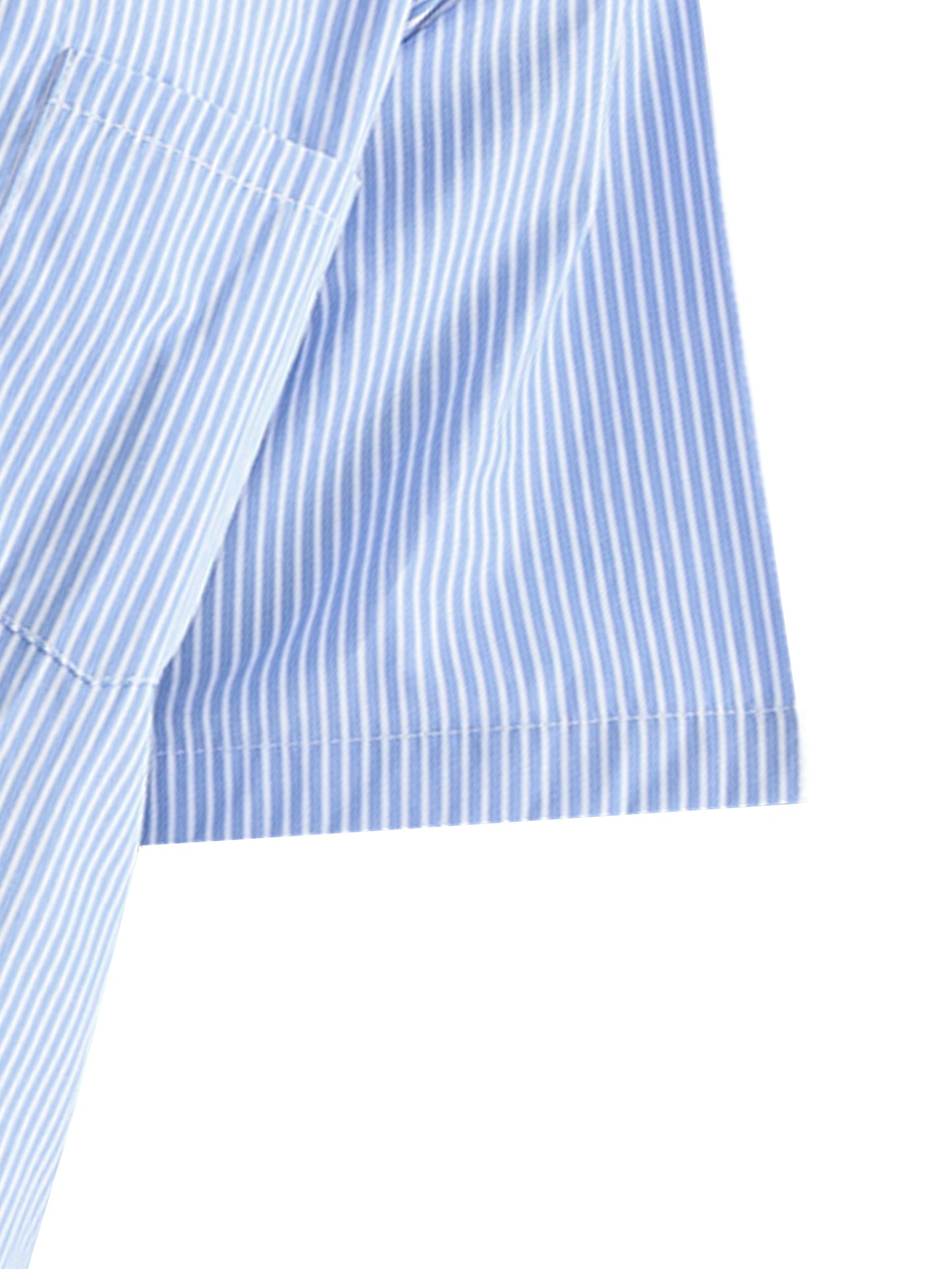 Tops,unisex,button up,collared,short sleeve,striped