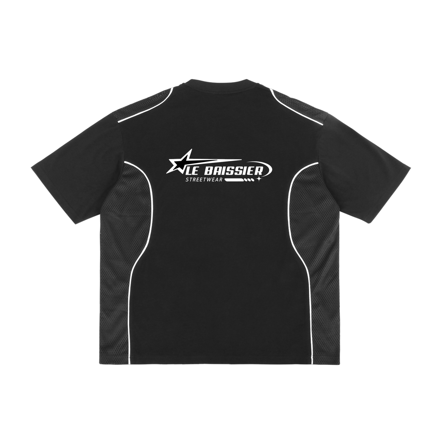 "LB Star" Piped Panel T-Shirt