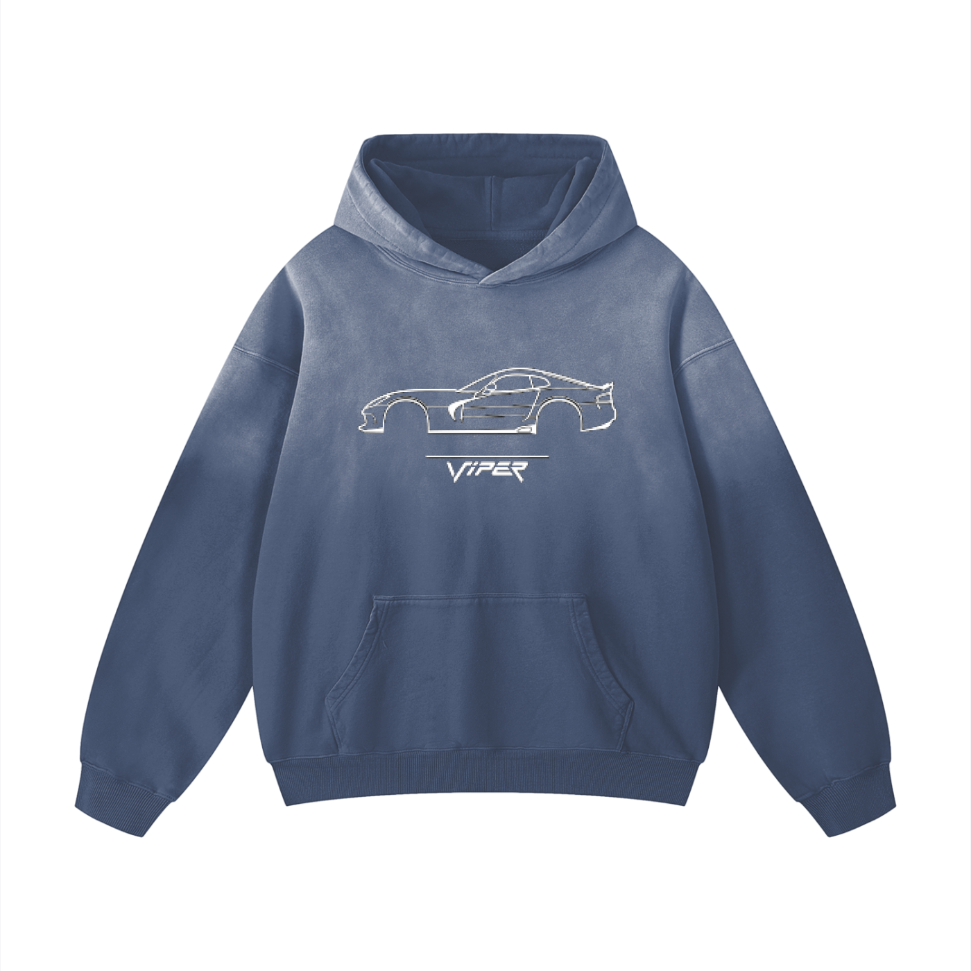Hoodie,Tops,“Viper”,Sunfade,Oversized ,Racing