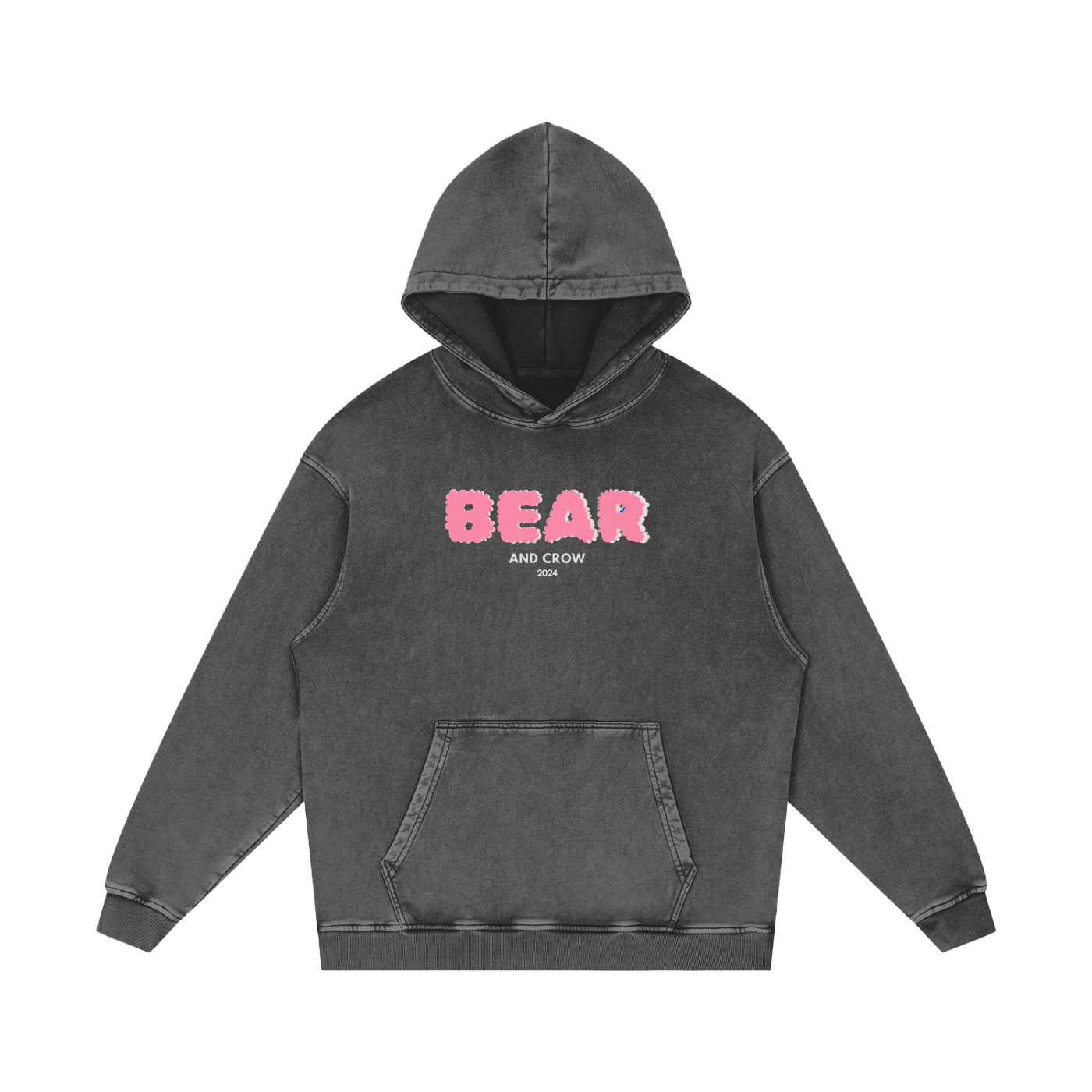 Hoodie,Tops,Unisex,Bear Cloud,outerwear
