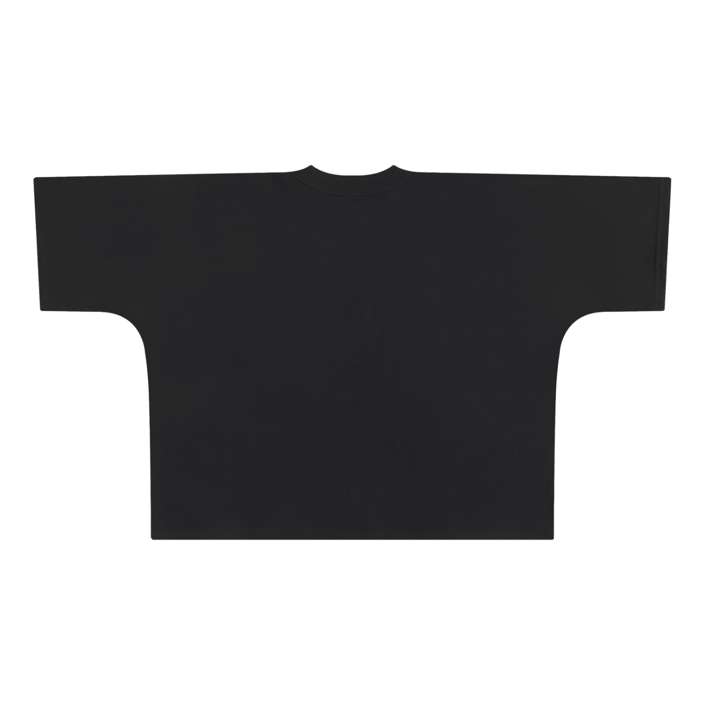 “Horses” Oversize One-piece Pattern Cut Boxy Tee