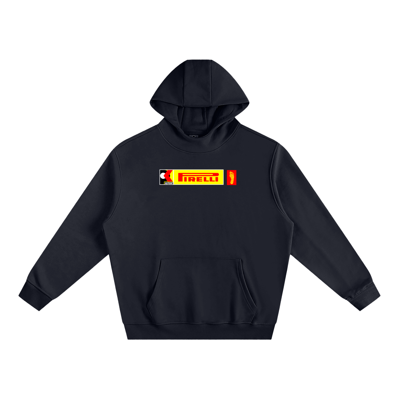 “TRED” Fleeced High Neck Hoodie