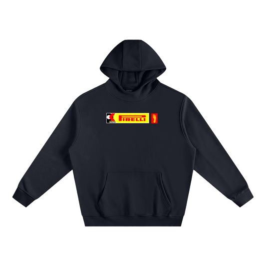 “TRED” Fleeced High Neck Hoodie