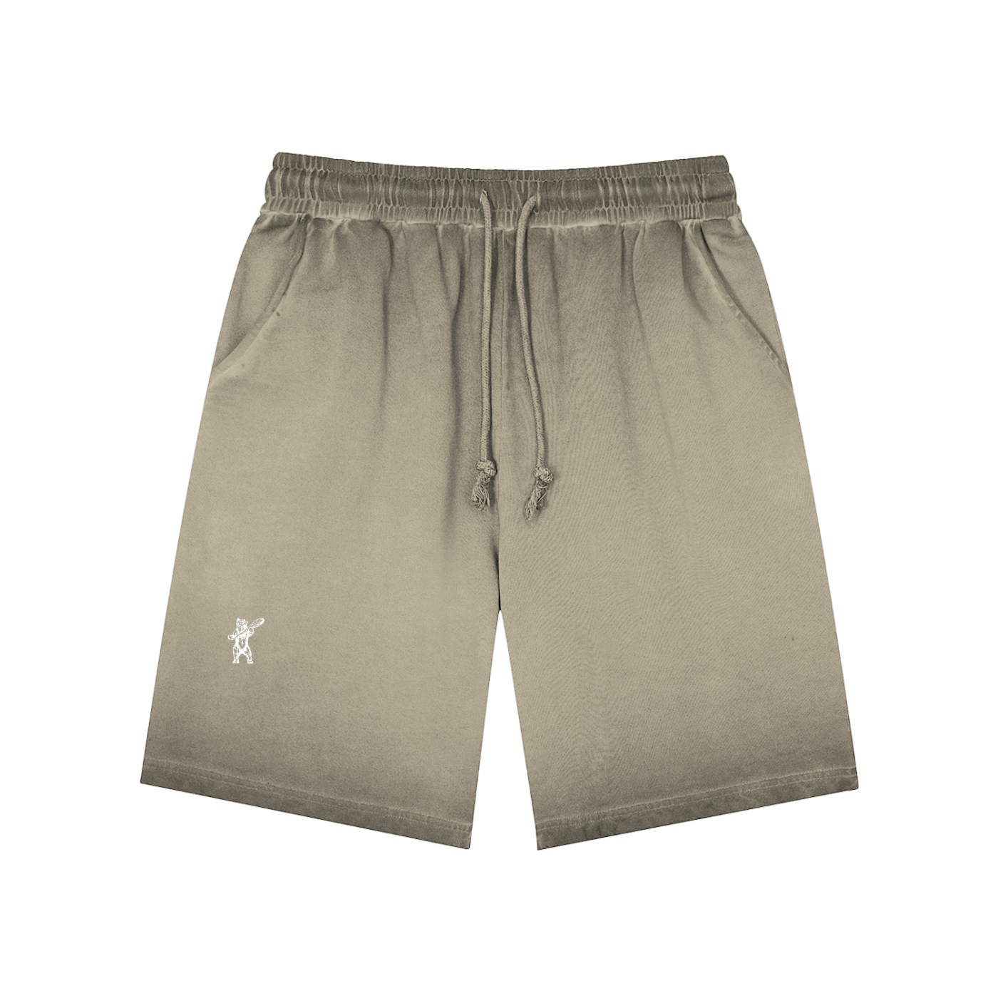“LB Club” Reverse Dyed Sweatshorts