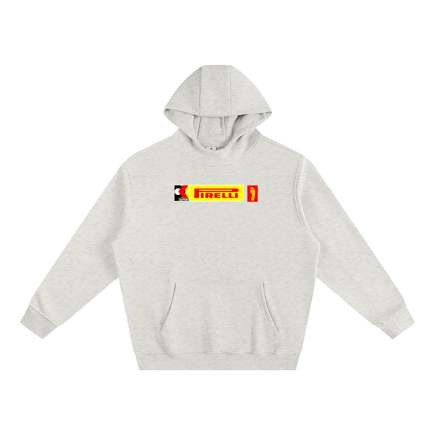 “TRED” Fleeced High Neck Hoodie