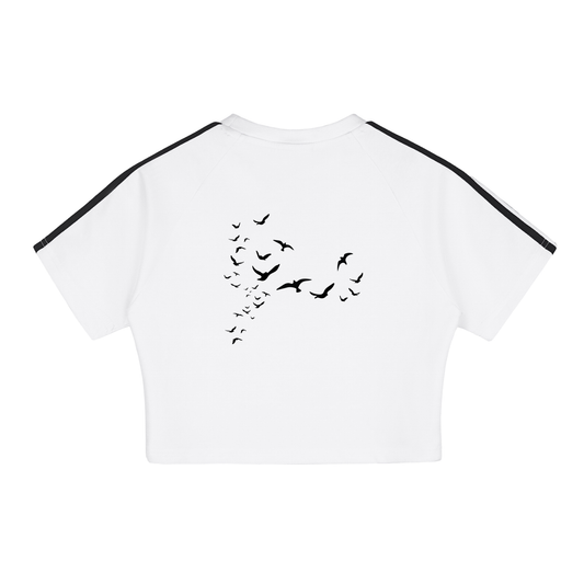 Taped Cooling Performance Crop Top