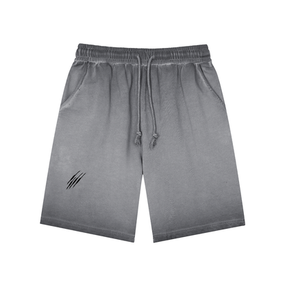"Scratched" Reverse Dyed Shorts