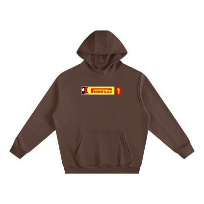 “TRED” Fleeced High Neck Hoodie