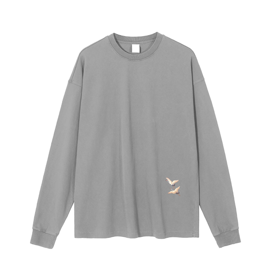 “2 Cranes" Long Sleeve