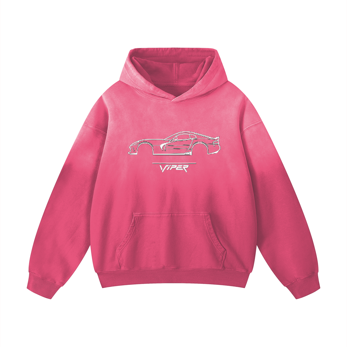 Hoodie,Tops,“Viper”,Sunfade,Oversized ,Racing