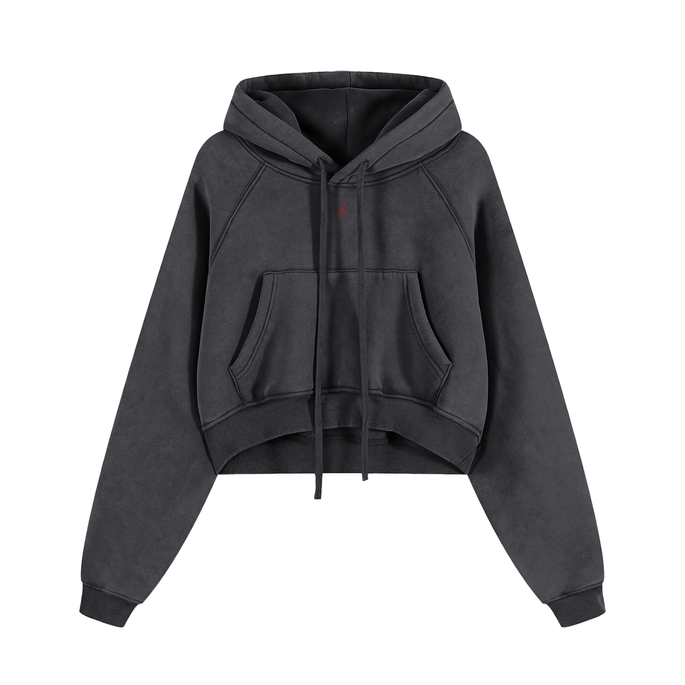 “LB GLOBAL” Cropped Hoodie