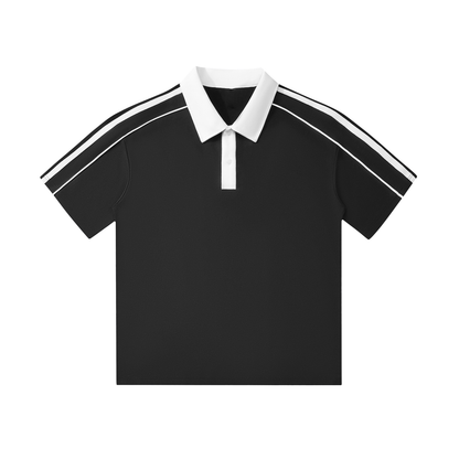 Tops,collared,unisex,polo,short sleeve