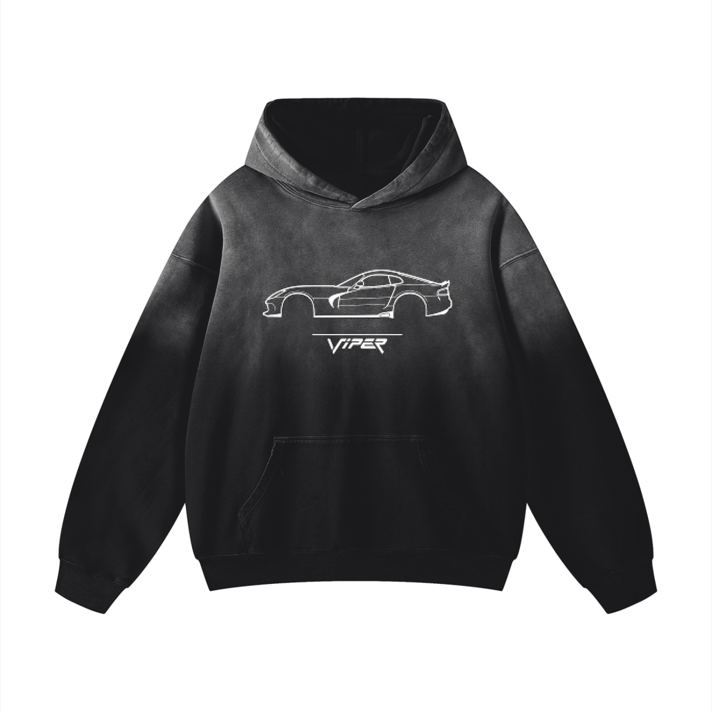 Hoodie,Tops,“Viper”,Sunfade,Oversized ,Racing