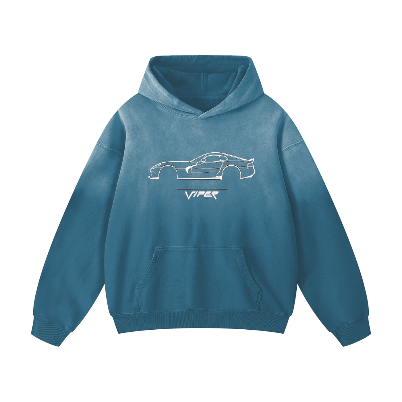 Hoodie,Tops,“Viper”,Sunfade,Oversized ,Racing