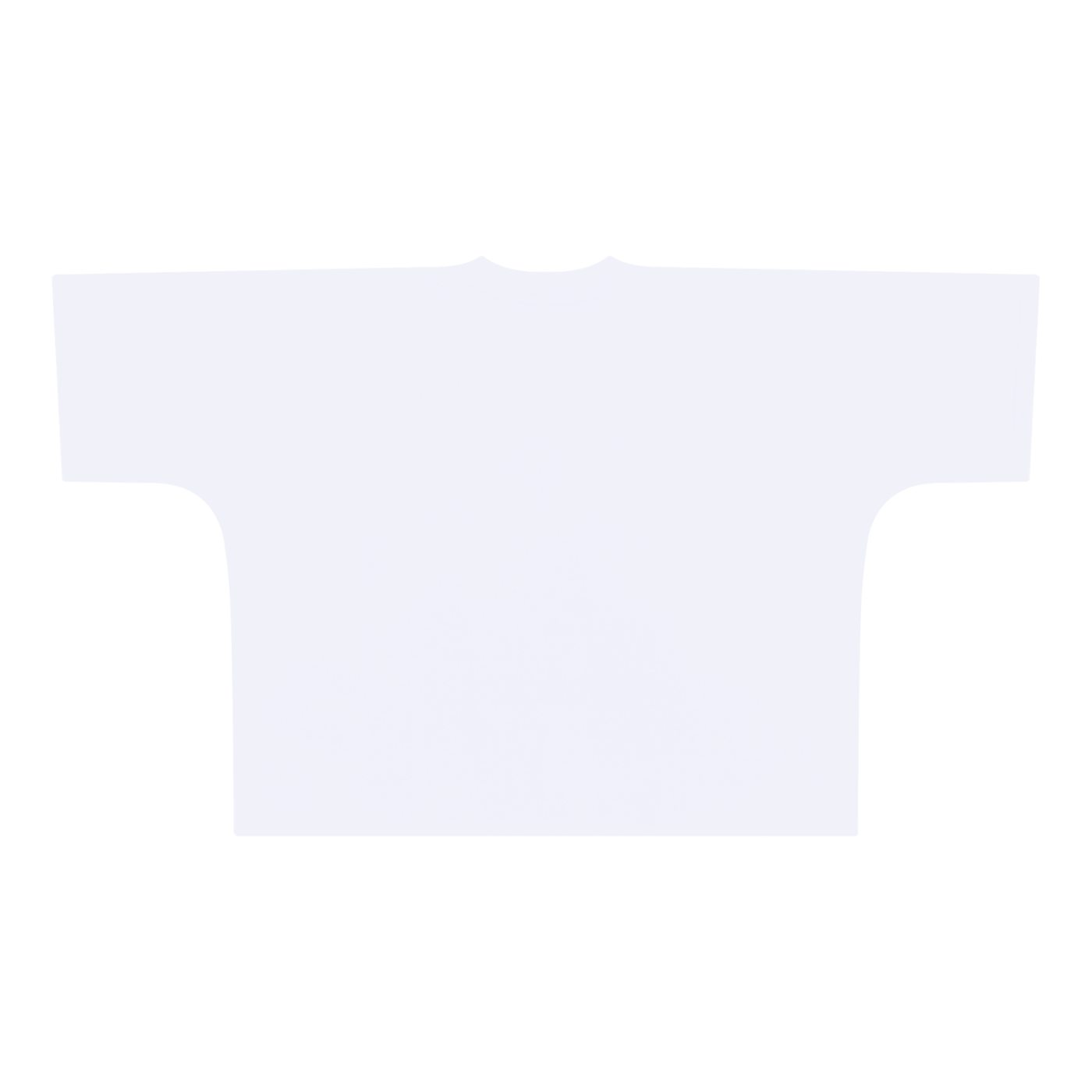 “Horses” Oversize One-piece Pattern Cut Boxy Tee