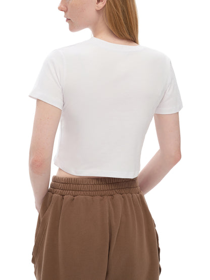 Tops,Crop Tops,Womens,BLANKS,Shirts,Short Sleeve