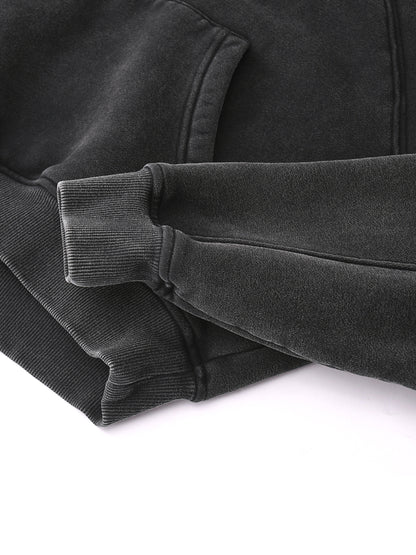 “LB GLOBAL” Cropped Hoodie
