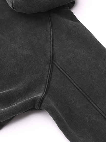 “LB GLOBAL” Cropped Hoodie