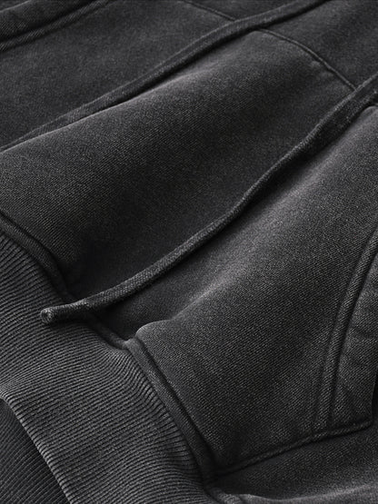 “LB GLOBAL” Cropped Hoodie