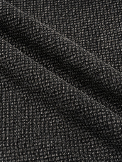 “Cali Poppy" Waffle-Texture T