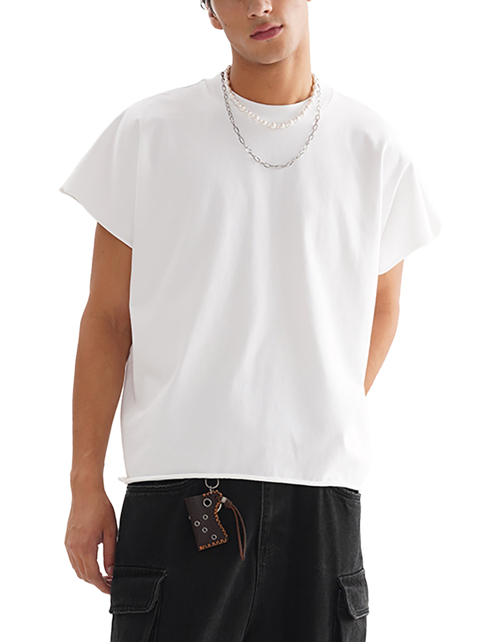 Shirt,Mens,Unisex,cut-off,tank top