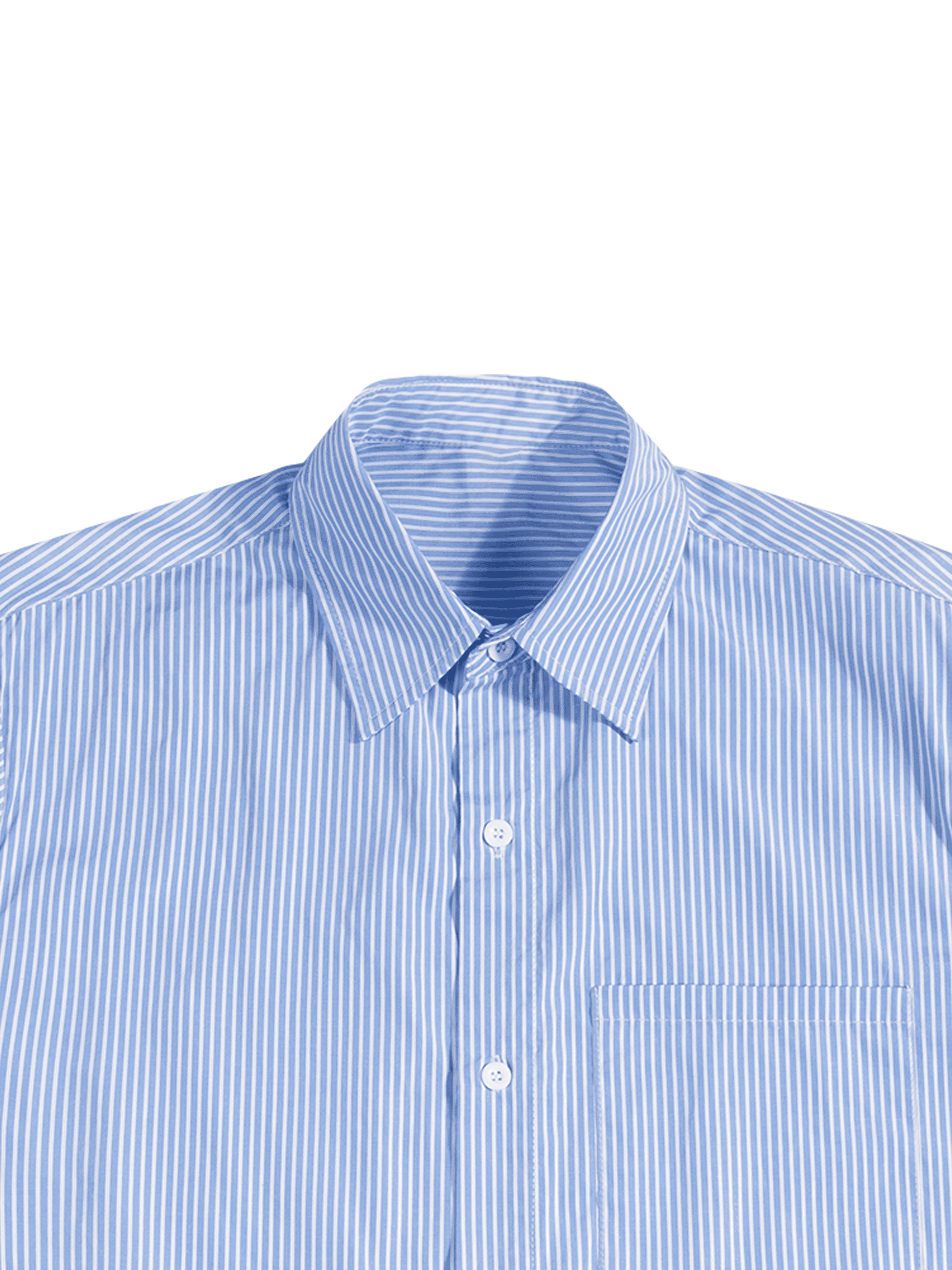 Tops,unisex,button up,collared,short sleeve,striped